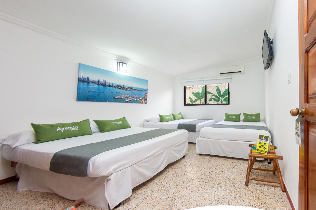 Hotel Ayenda Casa Cano 1805 Cartagena Exteriör bild