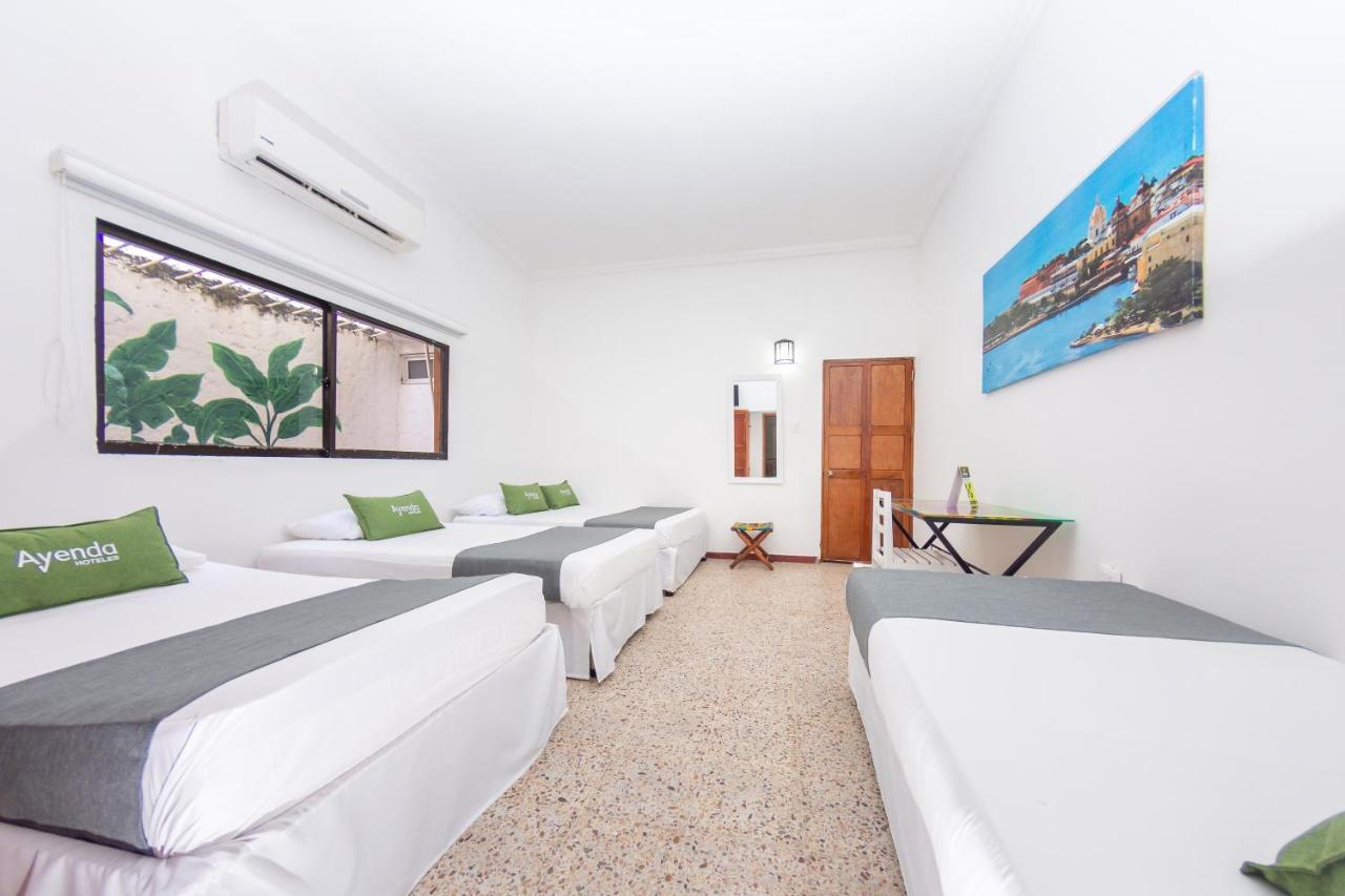 Hotel Ayenda Casa Cano 1805 Cartagena Exteriör bild